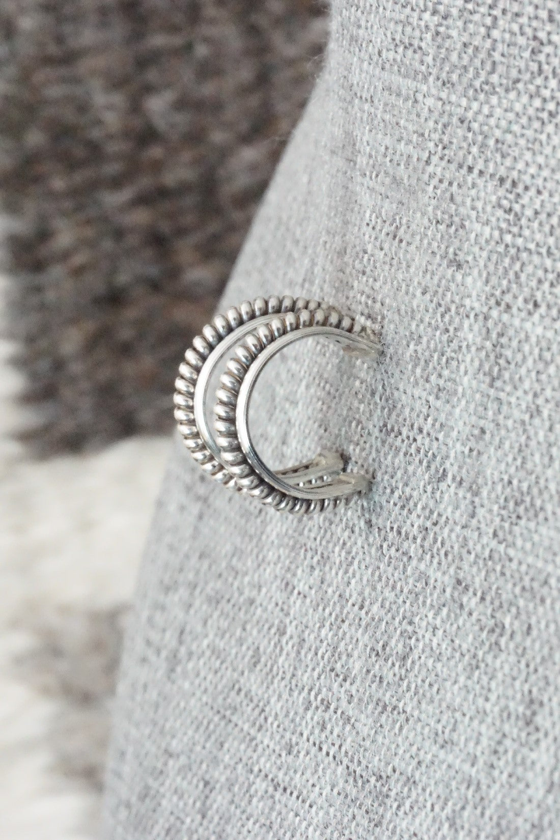 Sterling Silver Earrings - Caroline Tsosie