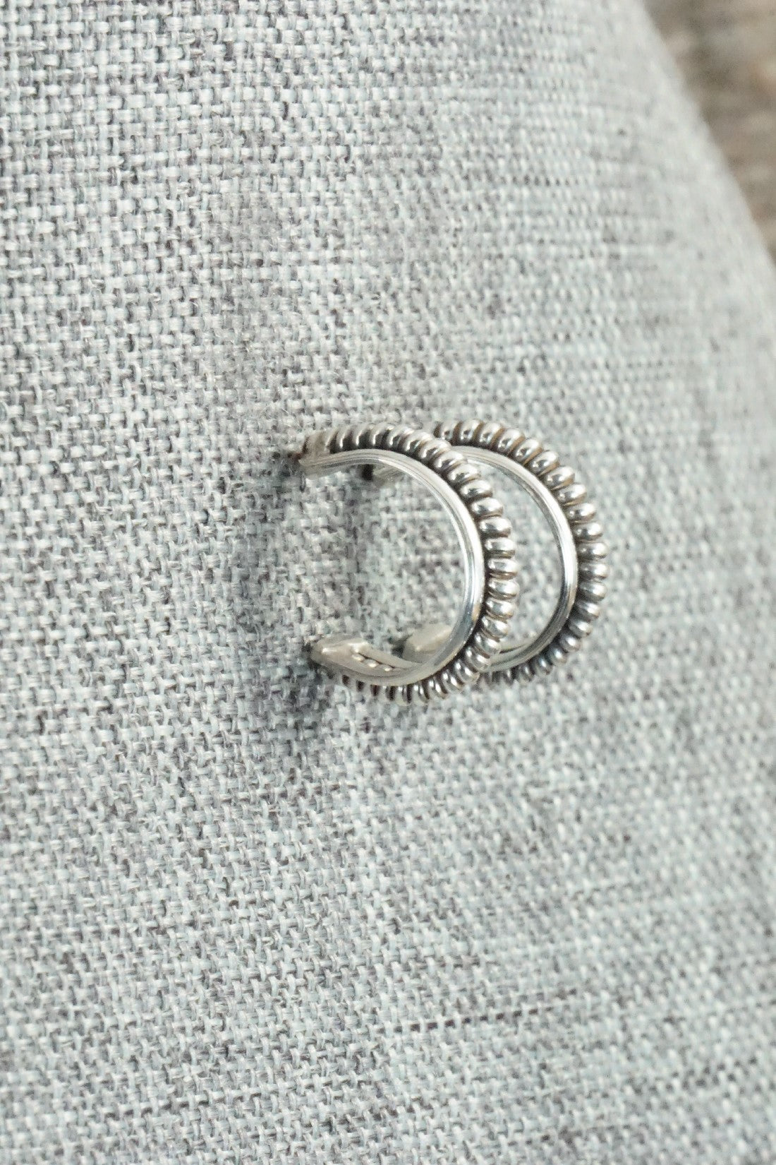 Sterling Silver Earrings - Caroline Tsosie