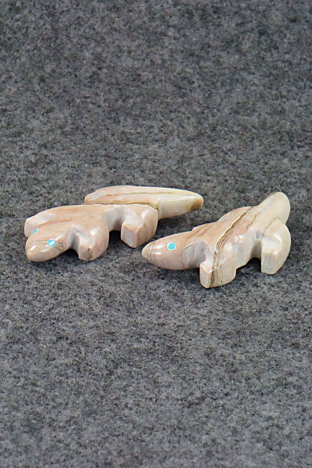 Lizard Zuni Fetish Carvings - Cameron Nastacio