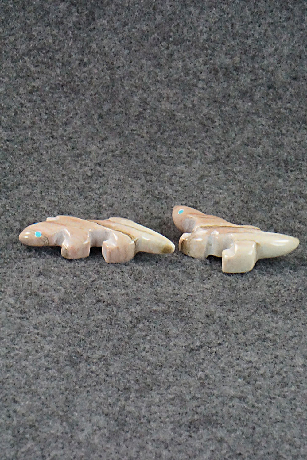 Lizard Zuni Fetish Carvings - Cameron Nastacio