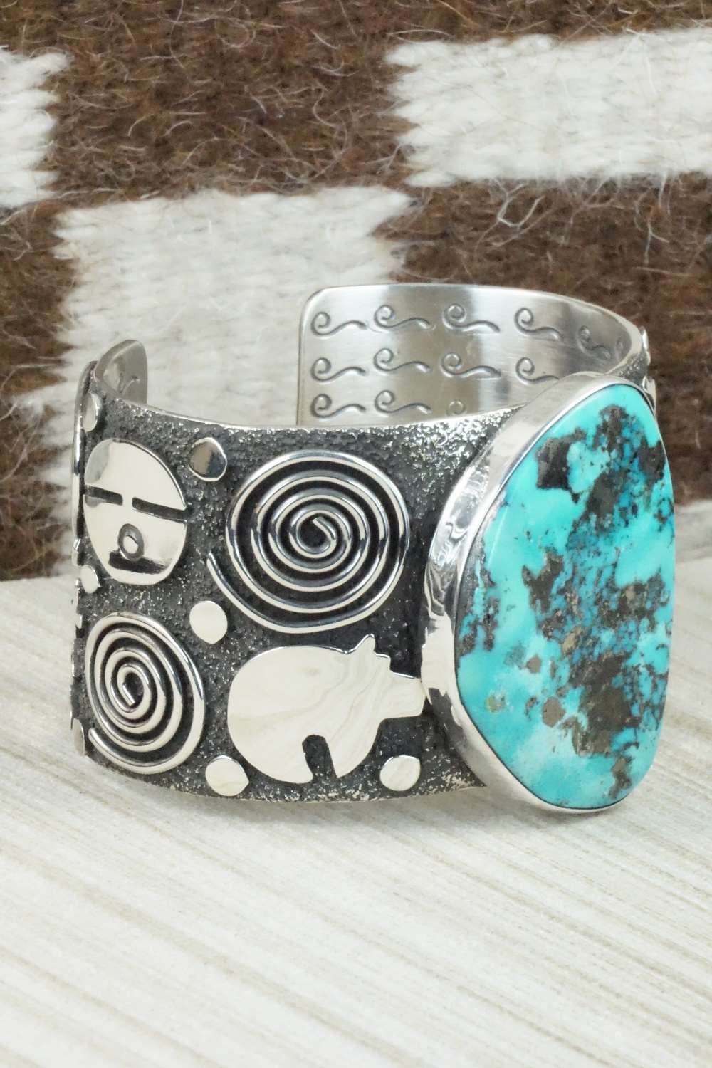 Turquoise & Sterling Silver Bracelet - Alex Sanchez