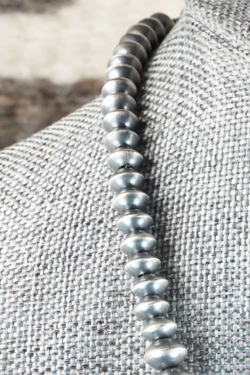 Sterling Silver Navajo Pearl Necklace & Earrings - Preston Haley