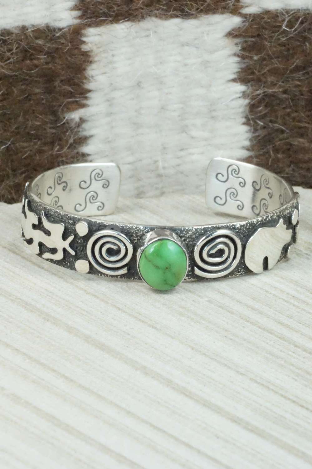 Turquoise & Sterling Silver Bracelet - Alex Sanchez