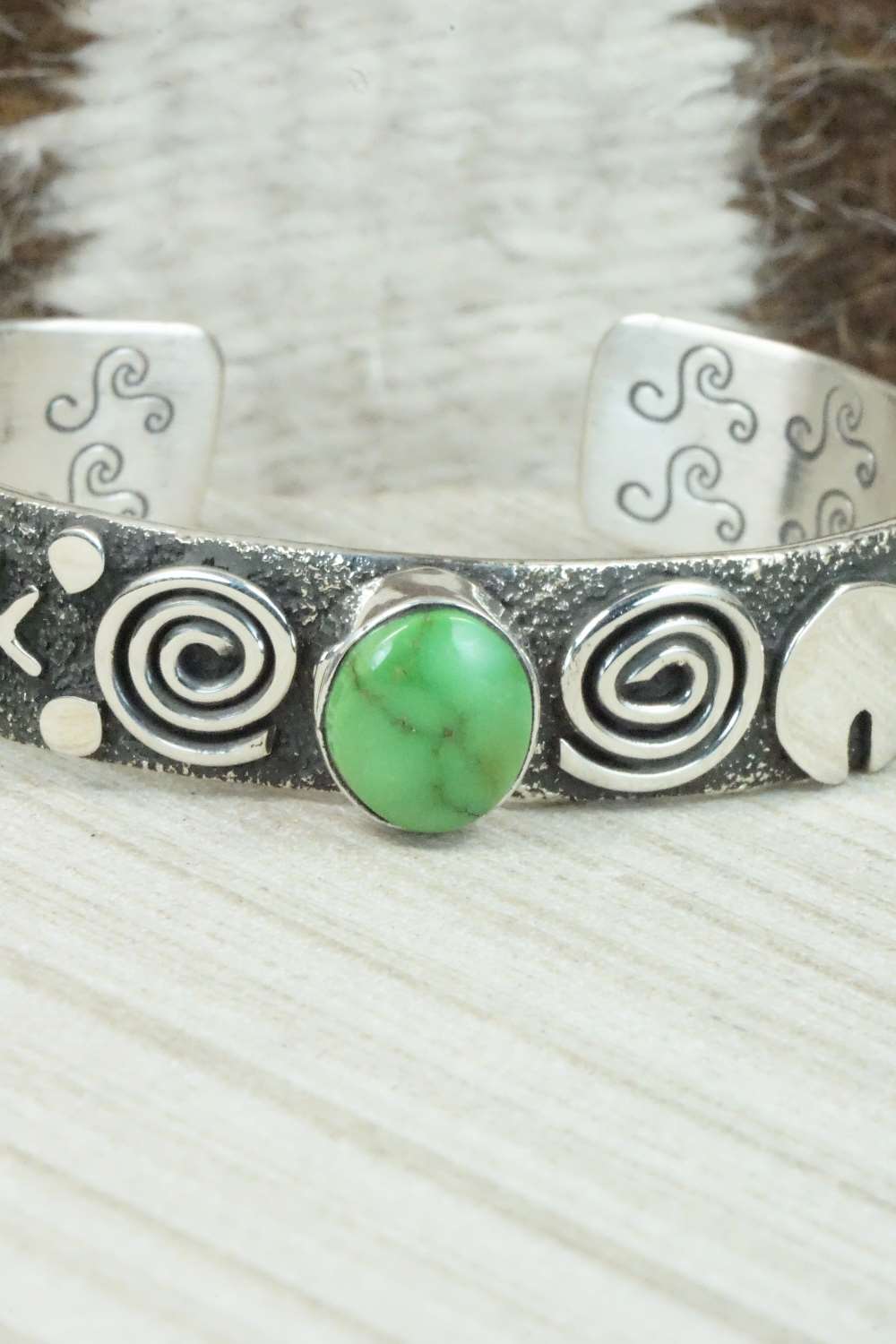Turquoise & Sterling Silver Bracelet - Alex Sanchez