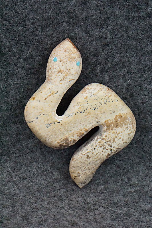 Snake Zuni Fetish Carving - Cameron Nastacio