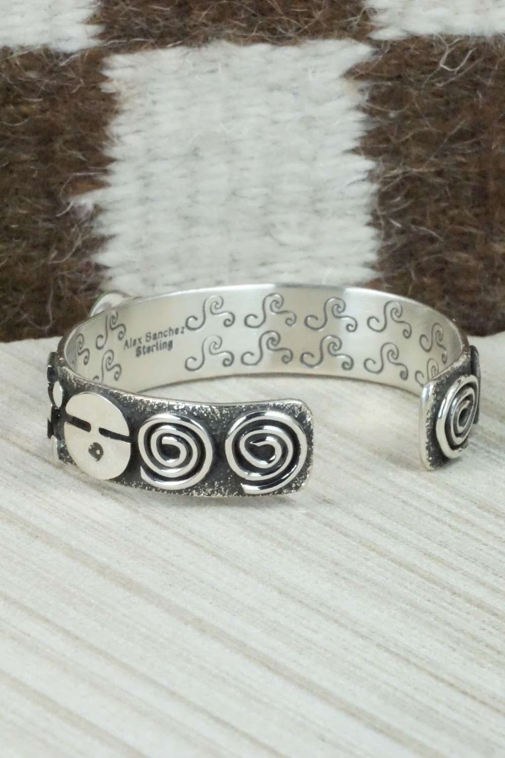 Turquoise & Sterling Silver Bracelet - Alex Sanchez