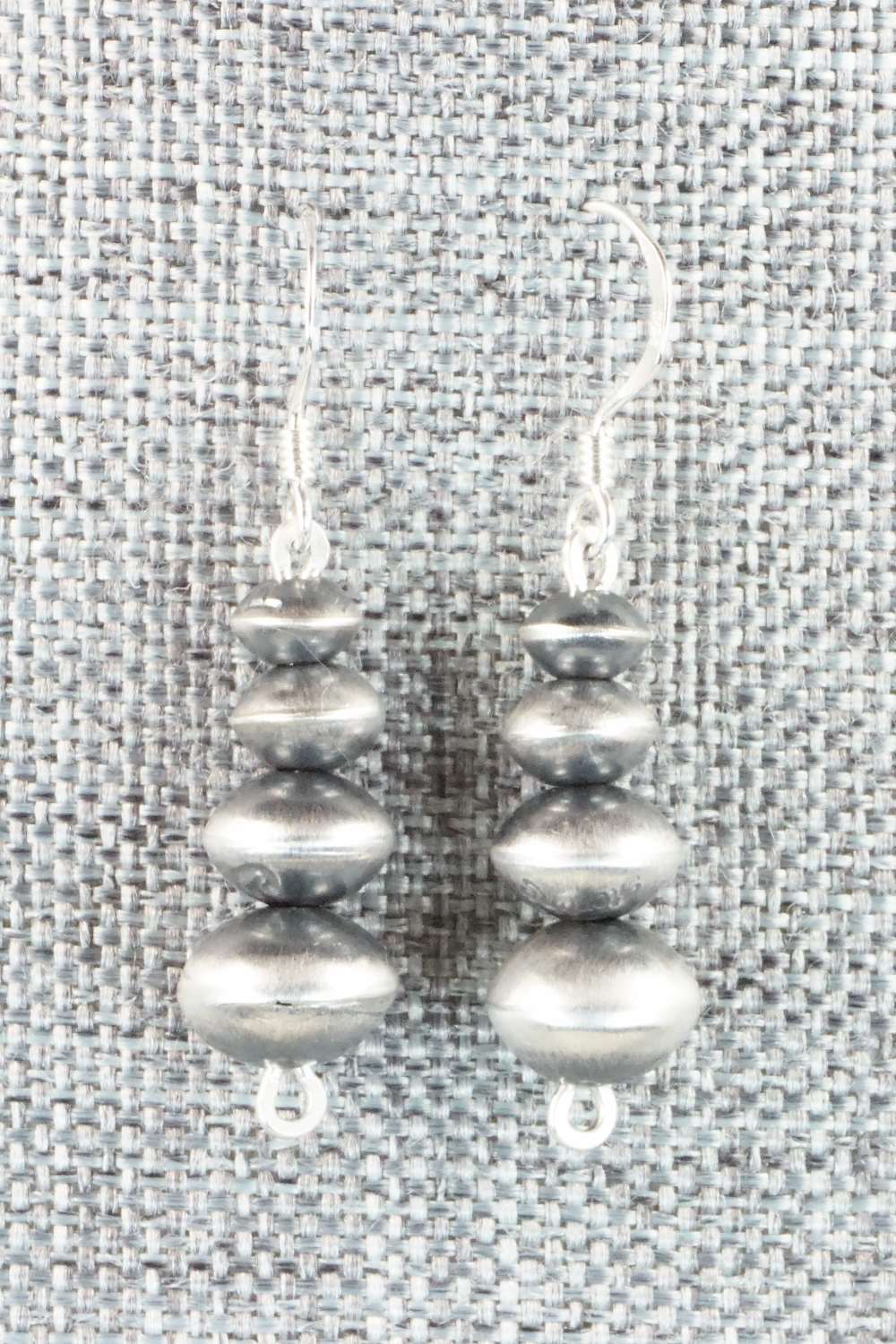 Sterling Silver Navajo Pearl Necklace & Earrings - Preston Haley