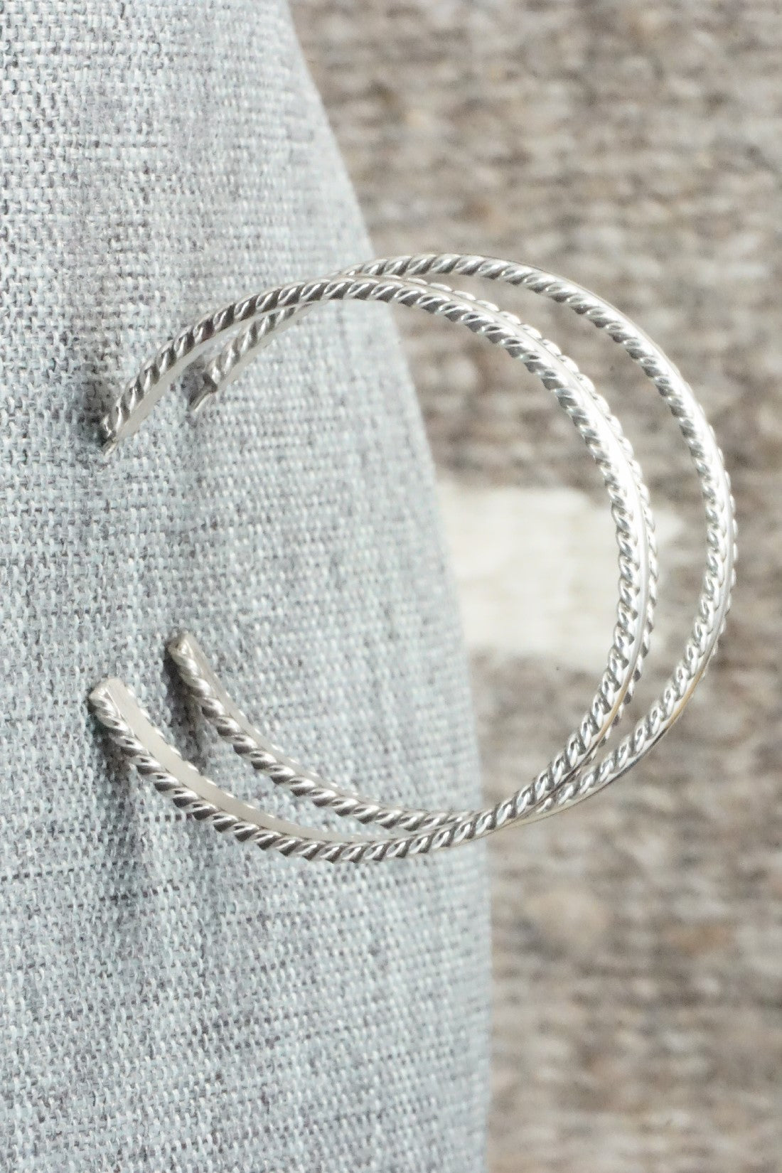 Sterling Silver Earrings - Elaine Tahe