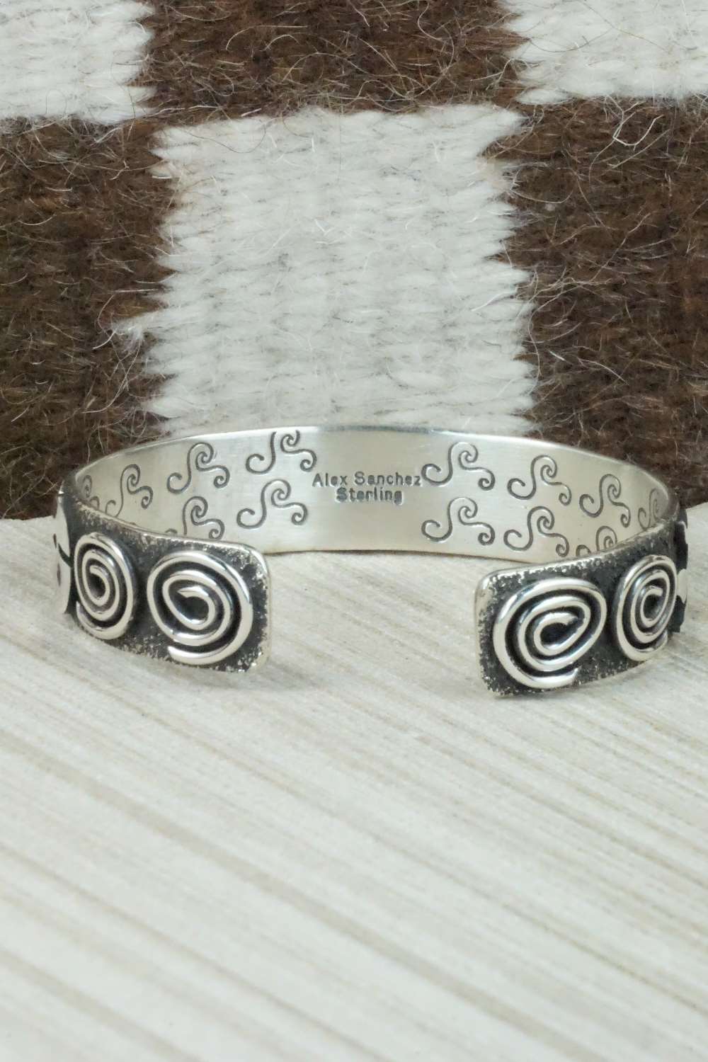 Turquoise & Sterling Silver Bracelet - Alex Sanchez
