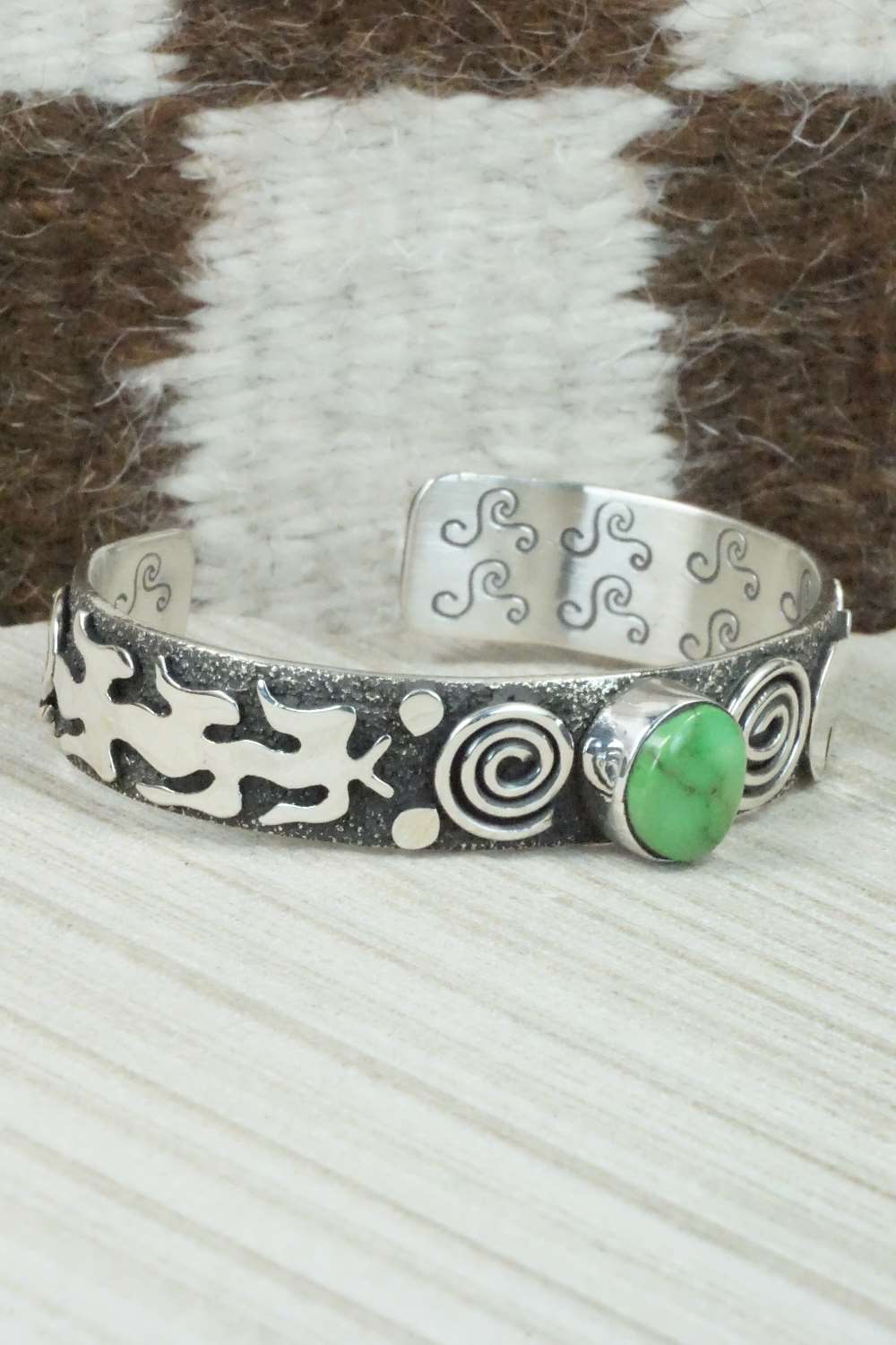 Turquoise & Sterling Silver Bracelet - Alex Sanchez