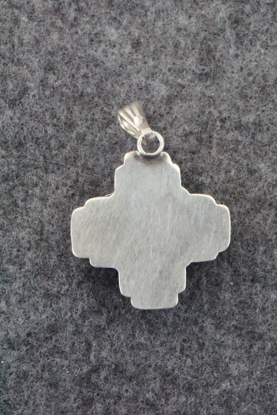Turquoise and Sterling Silver Pendant - Daniel Benally