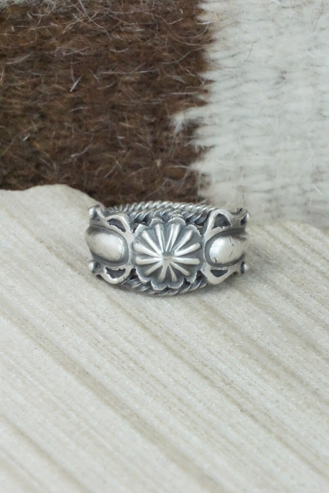 Sterling Silver Ring - Bobby Platero - Size 6