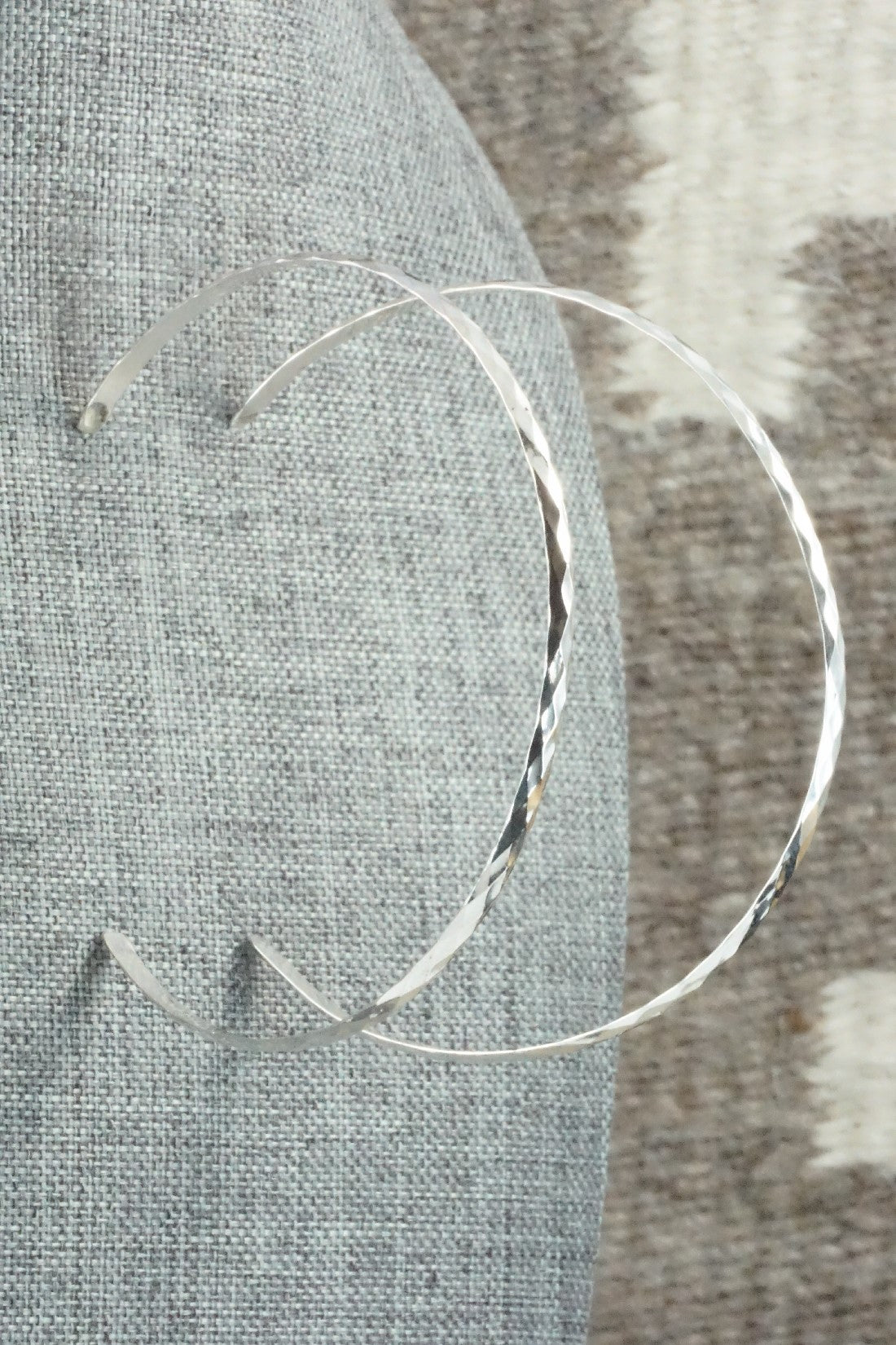 Sterling Silver Hoop Earrings - Nashina Leonard