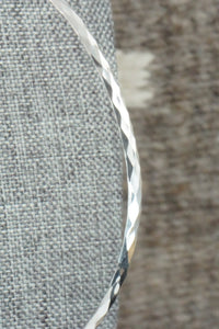 Sterling Silver Hoop Earrings - Nashina Leonard