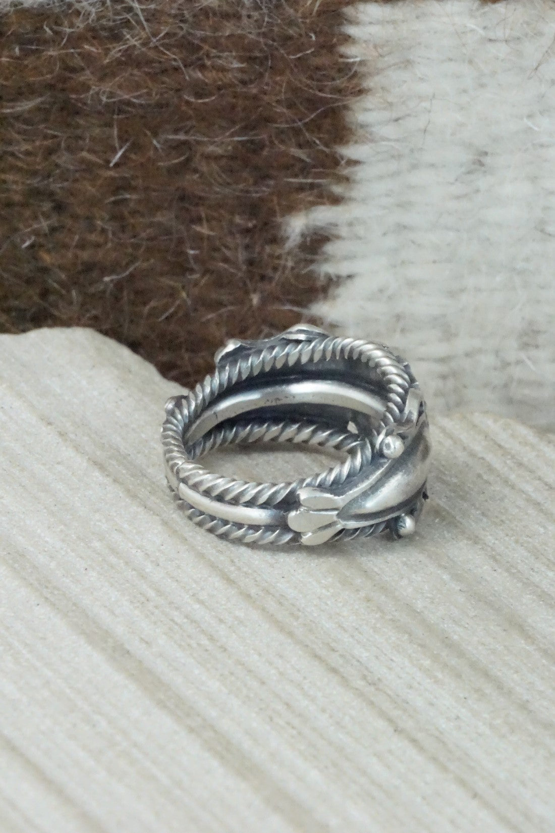 Sterling Silver Ring - Bobby Platero - Size 6