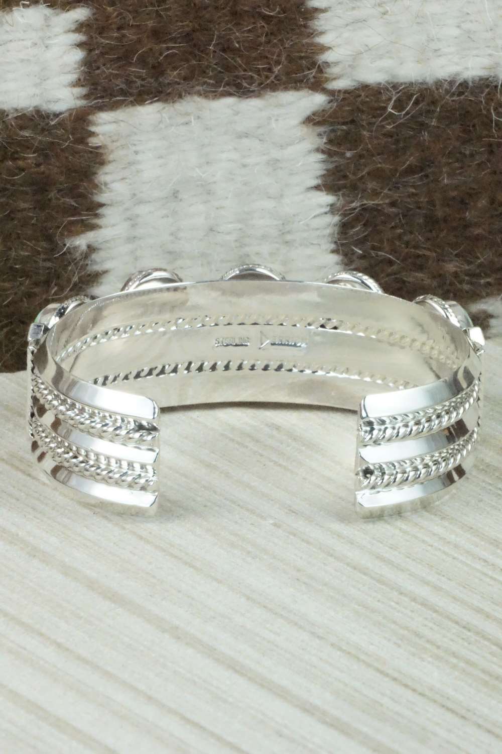 Turquoise & Sterling Silver Bracelet - Derrick Gordon
