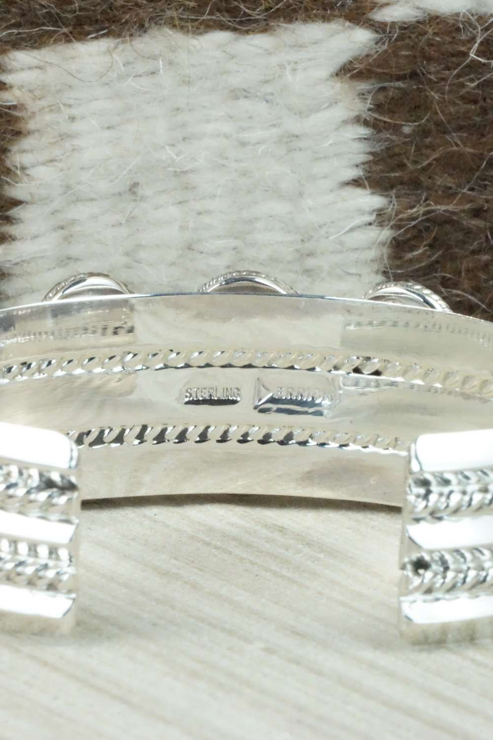 Turquoise & Sterling Silver Bracelet - Derrick Gordon