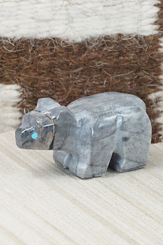 Bear Zuni Fetish Carving - Cameron Nastacio