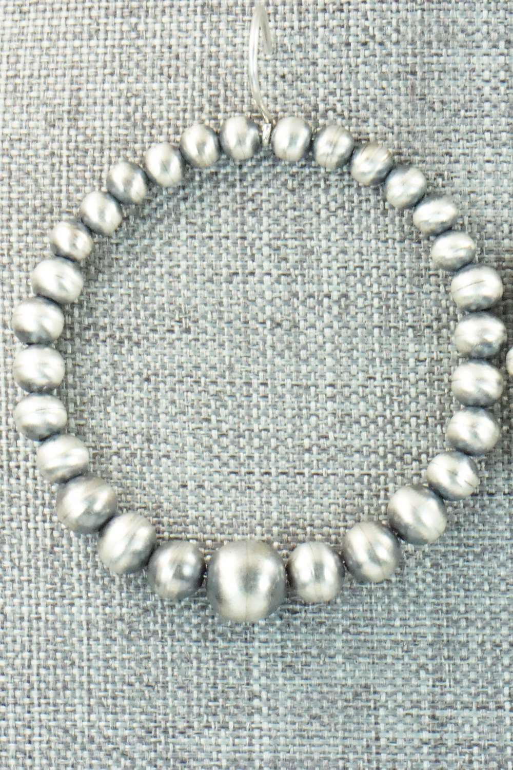 Sterling Silver Navajo Pearl Earrings - Jan Mariano