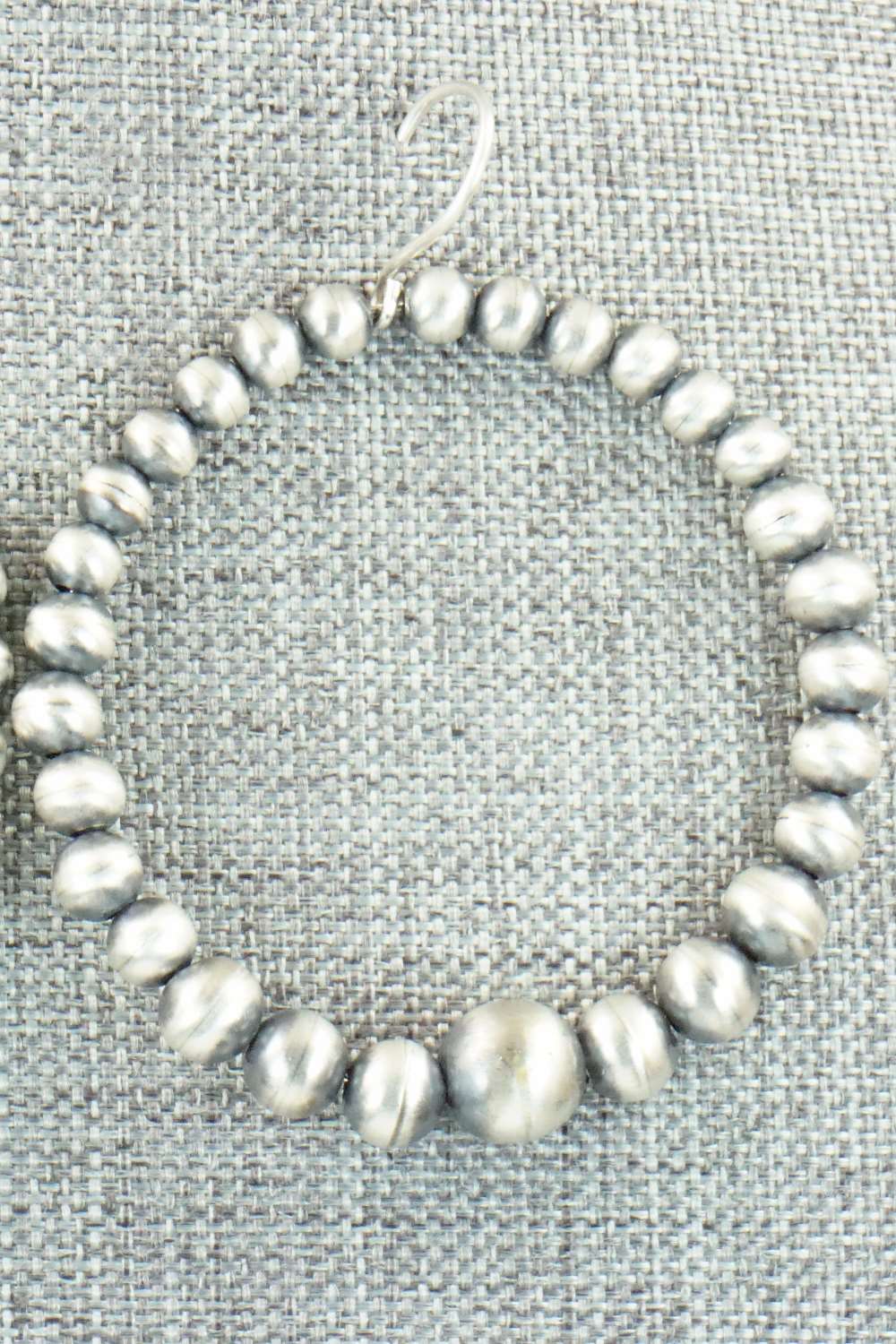 Sterling Silver Navajo Pearl Earrings - Jan Mariano