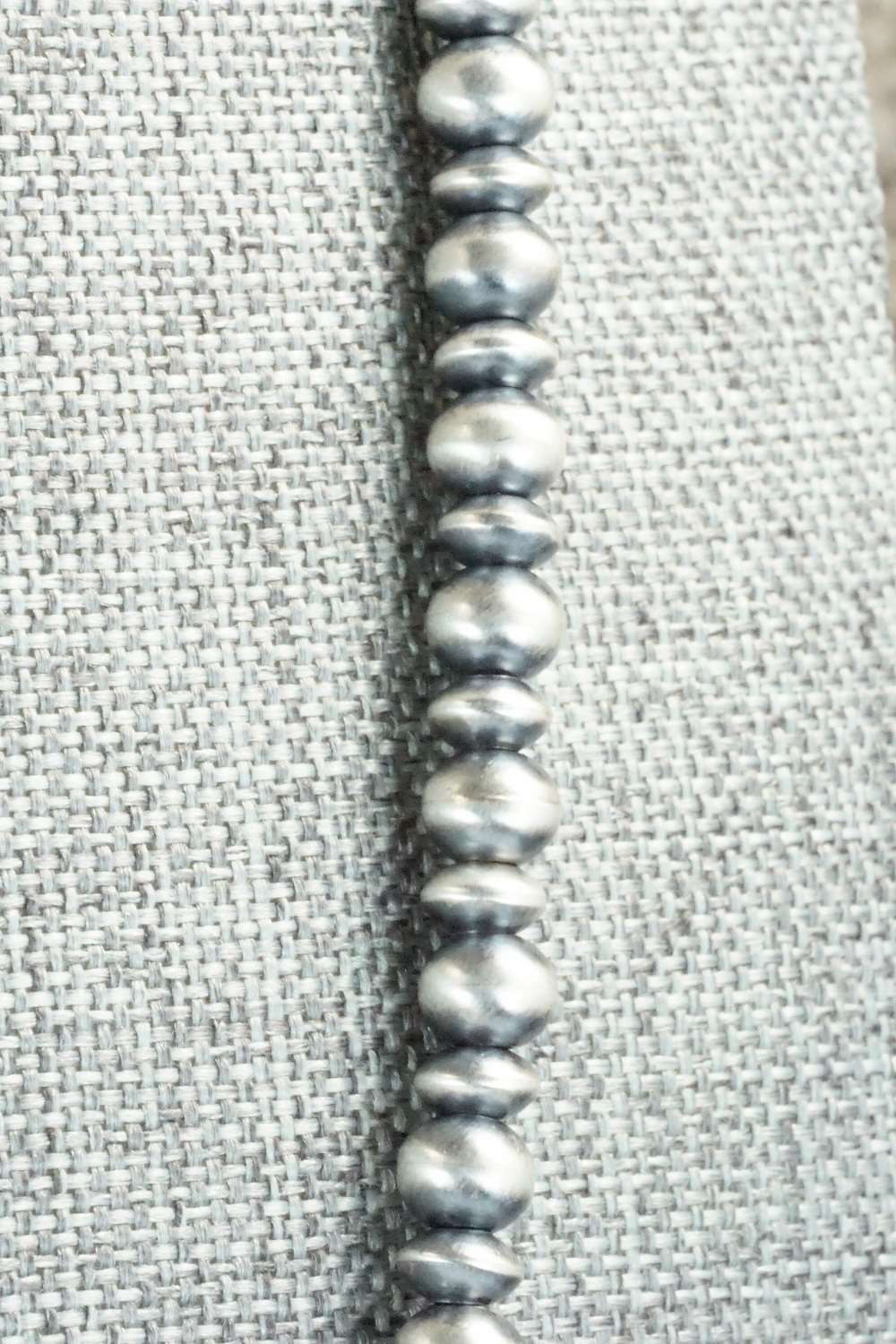 Sterling Silver Navajo Pearl Necklace - Jan Mariano