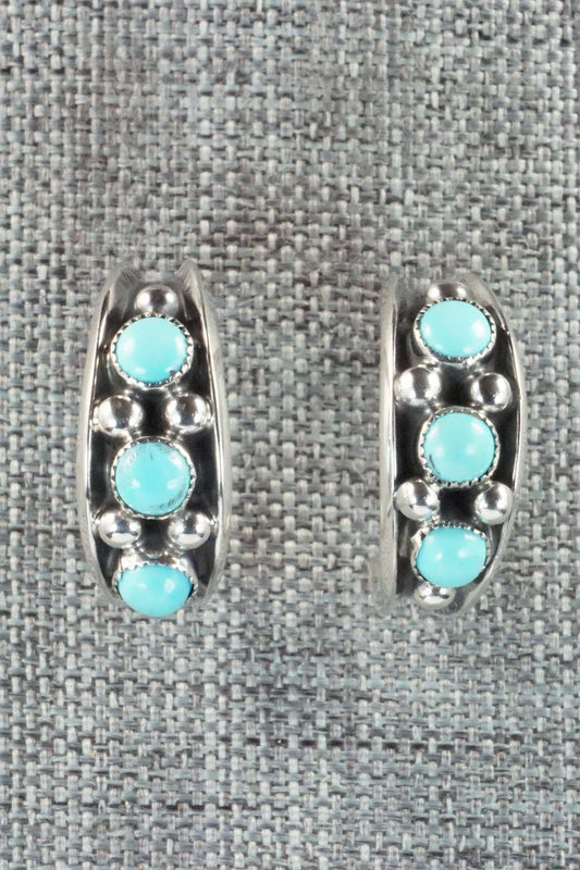 Turquoise & Sterling Silver Earrings - Paul Largo
