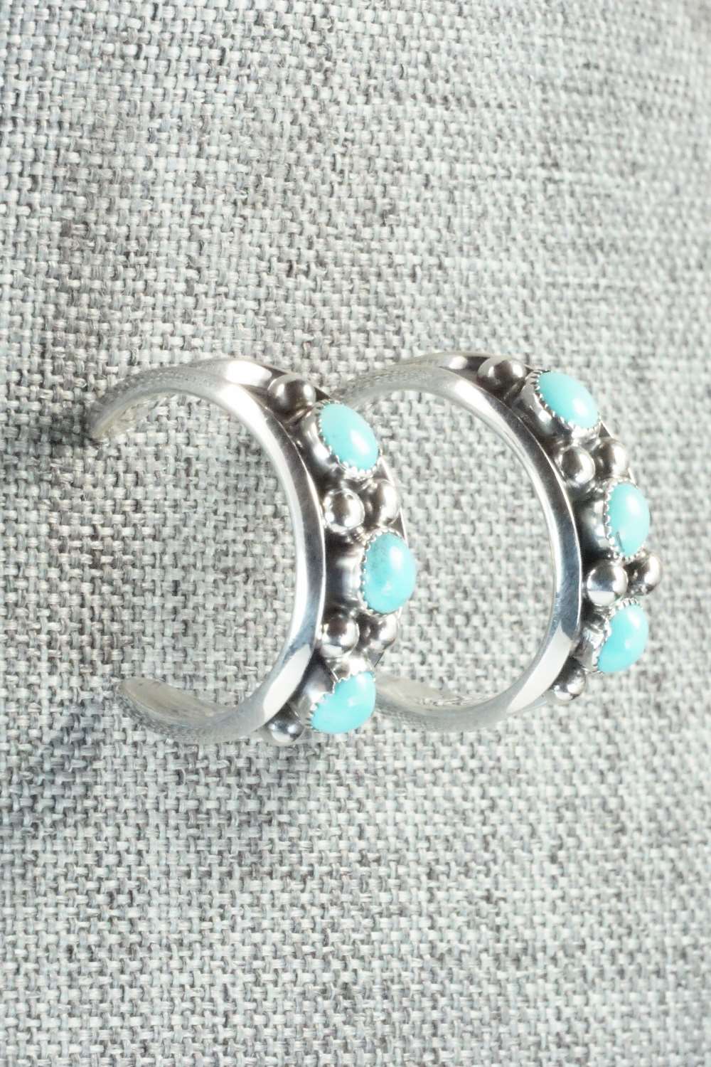 Turquoise & Sterling Silver Earrings - Paul Largo