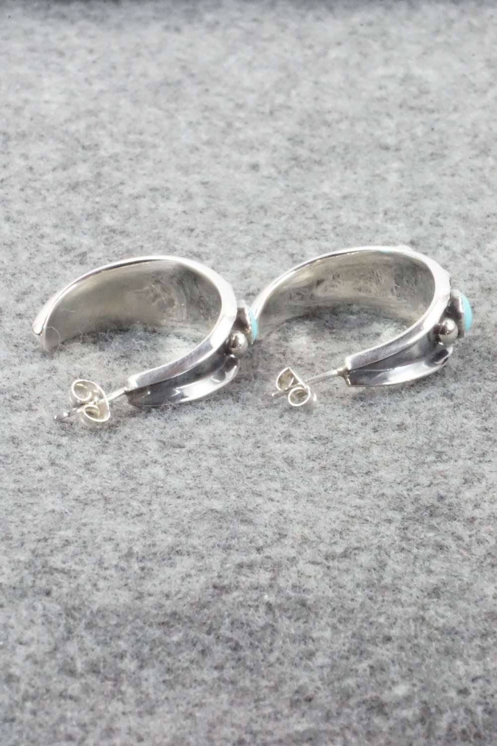Turquoise & Sterling Silver Earrings - Paul Largo