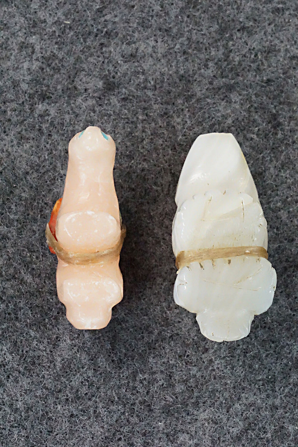 Wolf Zuni Fetish Carvings - Jeff Yunie