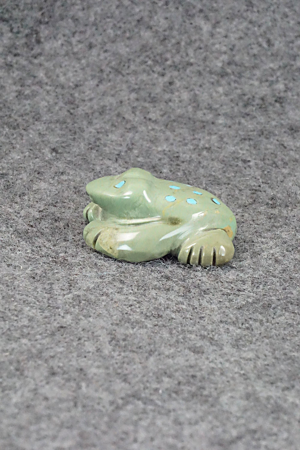 Frog Zuni Fetish Carving - Jeff Yunie