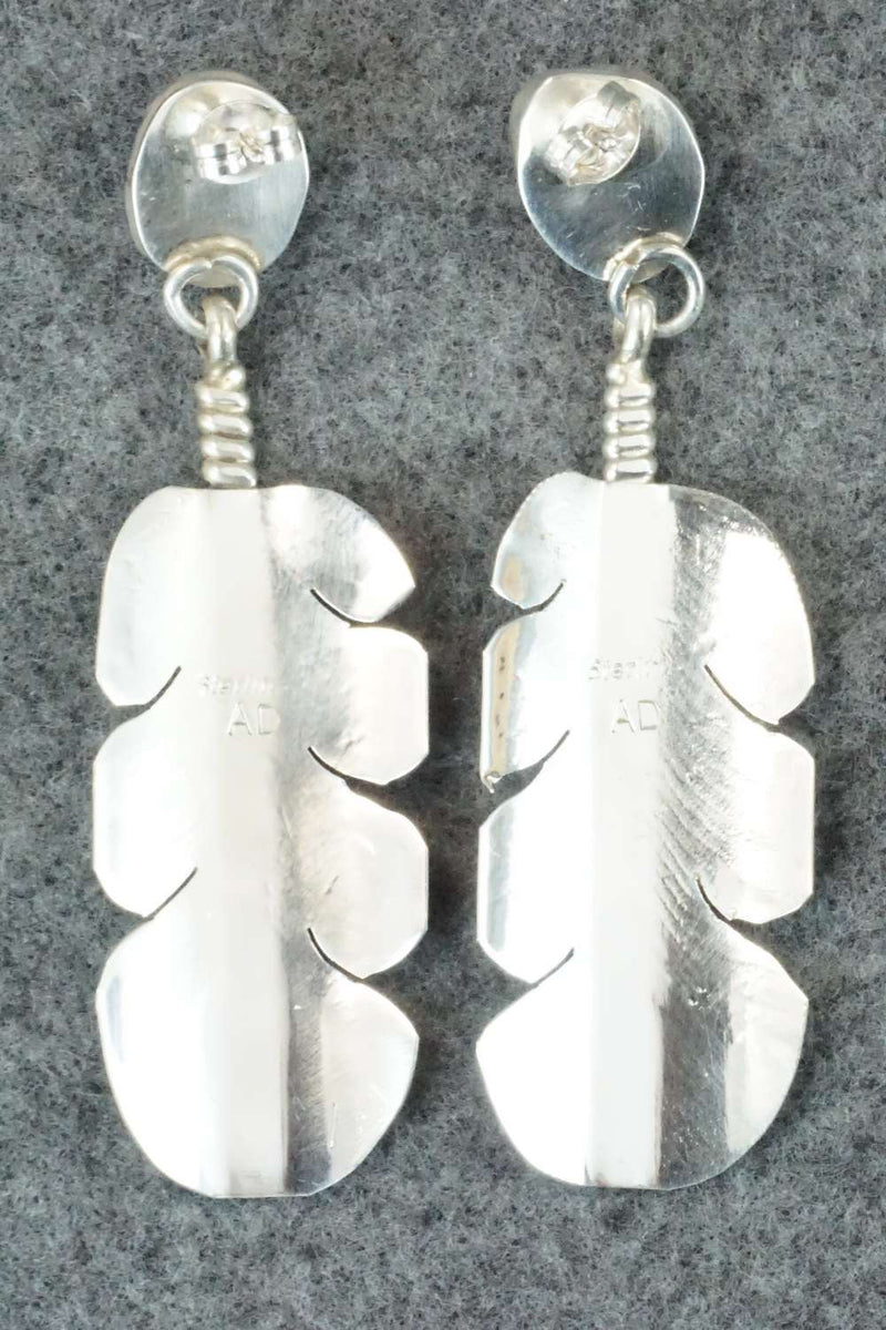 Turquoise & Sterling Silver Earrings - Aaron Davis