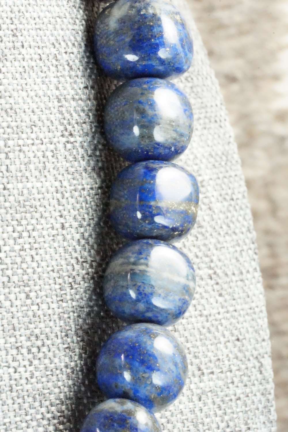 Lapis & Sterling Silver Necklace - Louise Joe