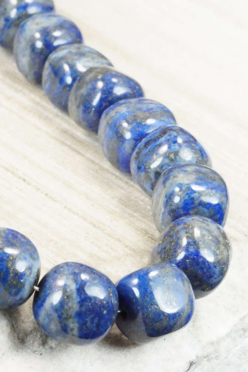 Lapis & Sterling Silver Necklace - Louise Joe
