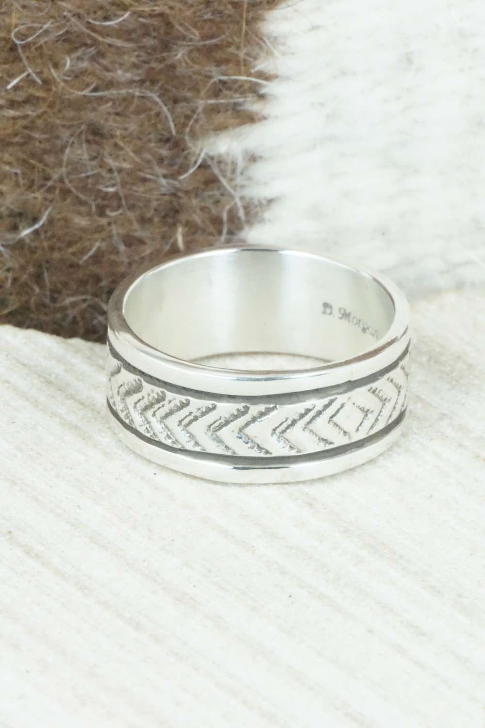 Sterling Silver Ring - Bruce Morgan - Size 11.25