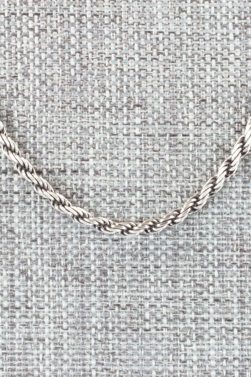 Sterling Silver Chain Necklace - Sterling Silver 22"