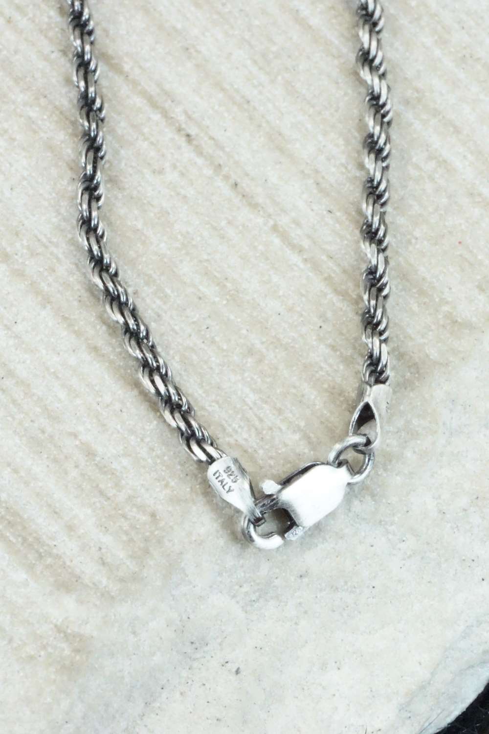 Sterling Silver Chain Necklace - Sterling Silver 22"