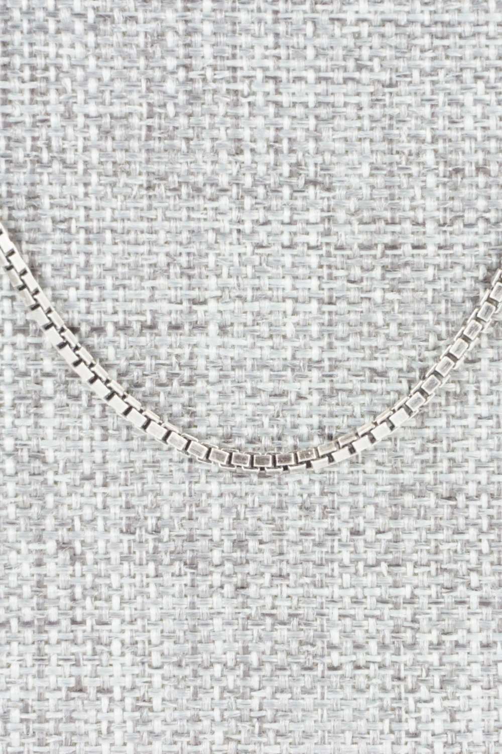 Sterling Silver Chain Necklace - Sterling Silver 22"