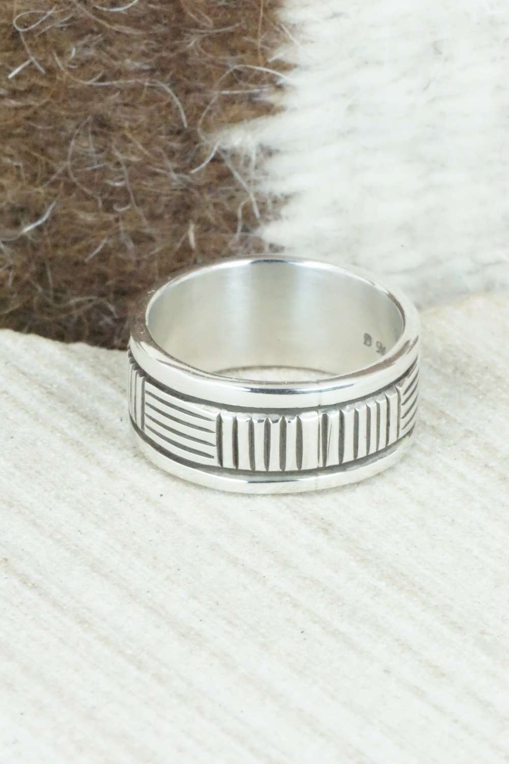 Sterling Silver Ring - Bruce Morgan - Size 8.25