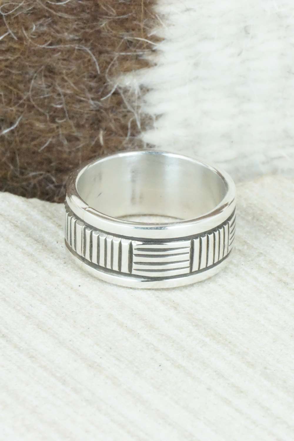 Sterling Silver Ring - Bruce Morgan - Size 8.25