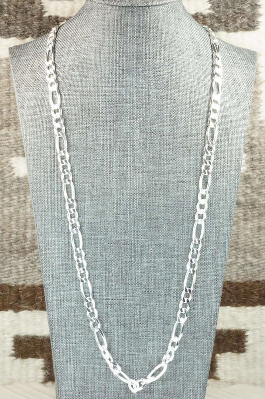 Sterling Silver Chain Necklace - Sterling Silver 30"
