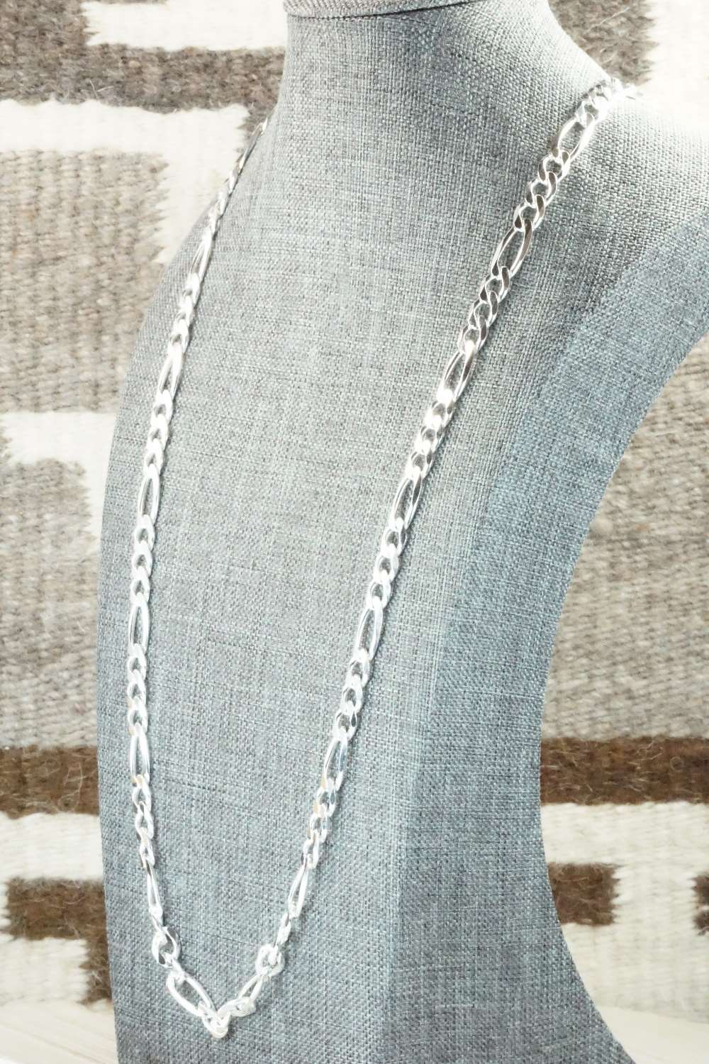 Sterling Silver Chain Necklace - Sterling Silver 30 1/2"