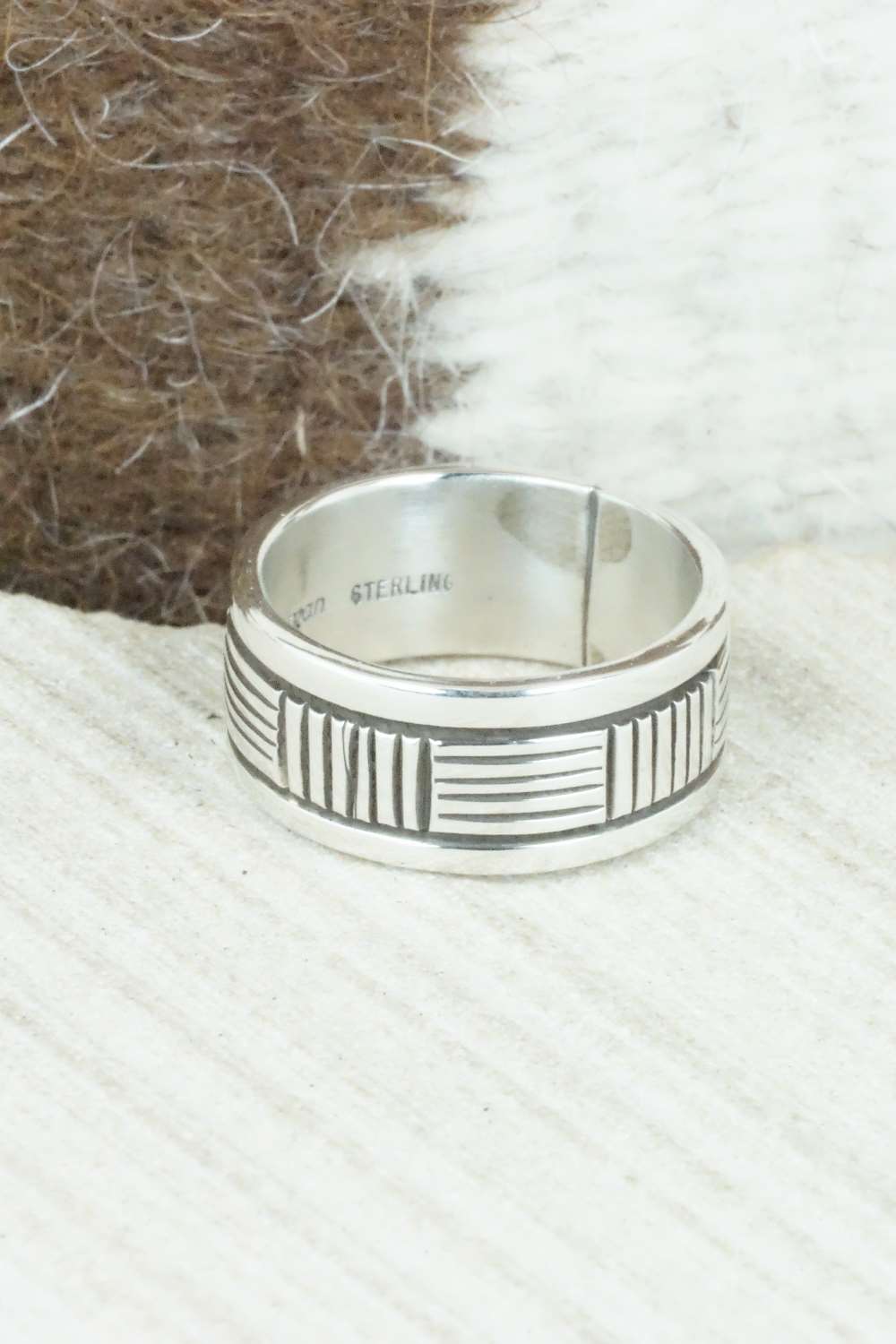 Sterling Silver Ring - Bruce Morgan - Size 8.25