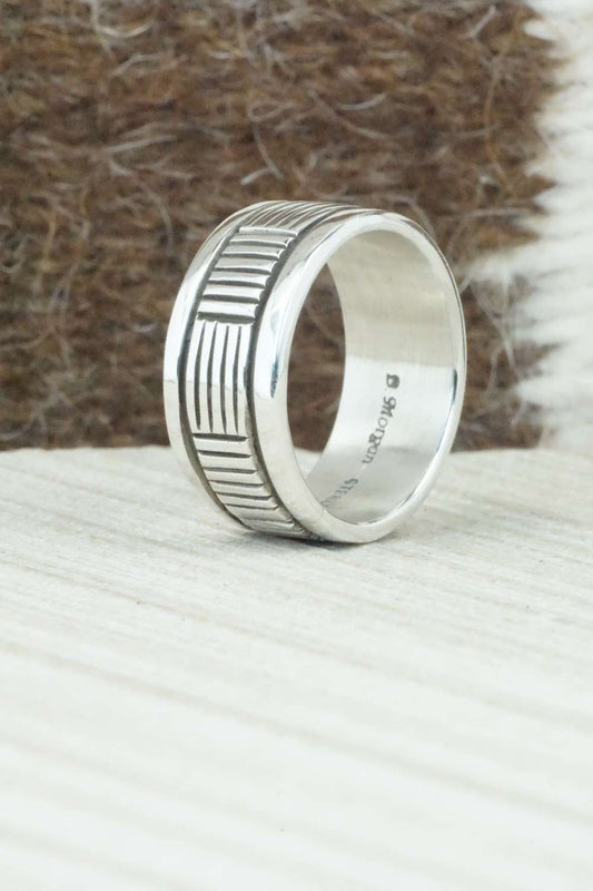 Sterling Silver Ring - Bruce Morgan - Size 8.25