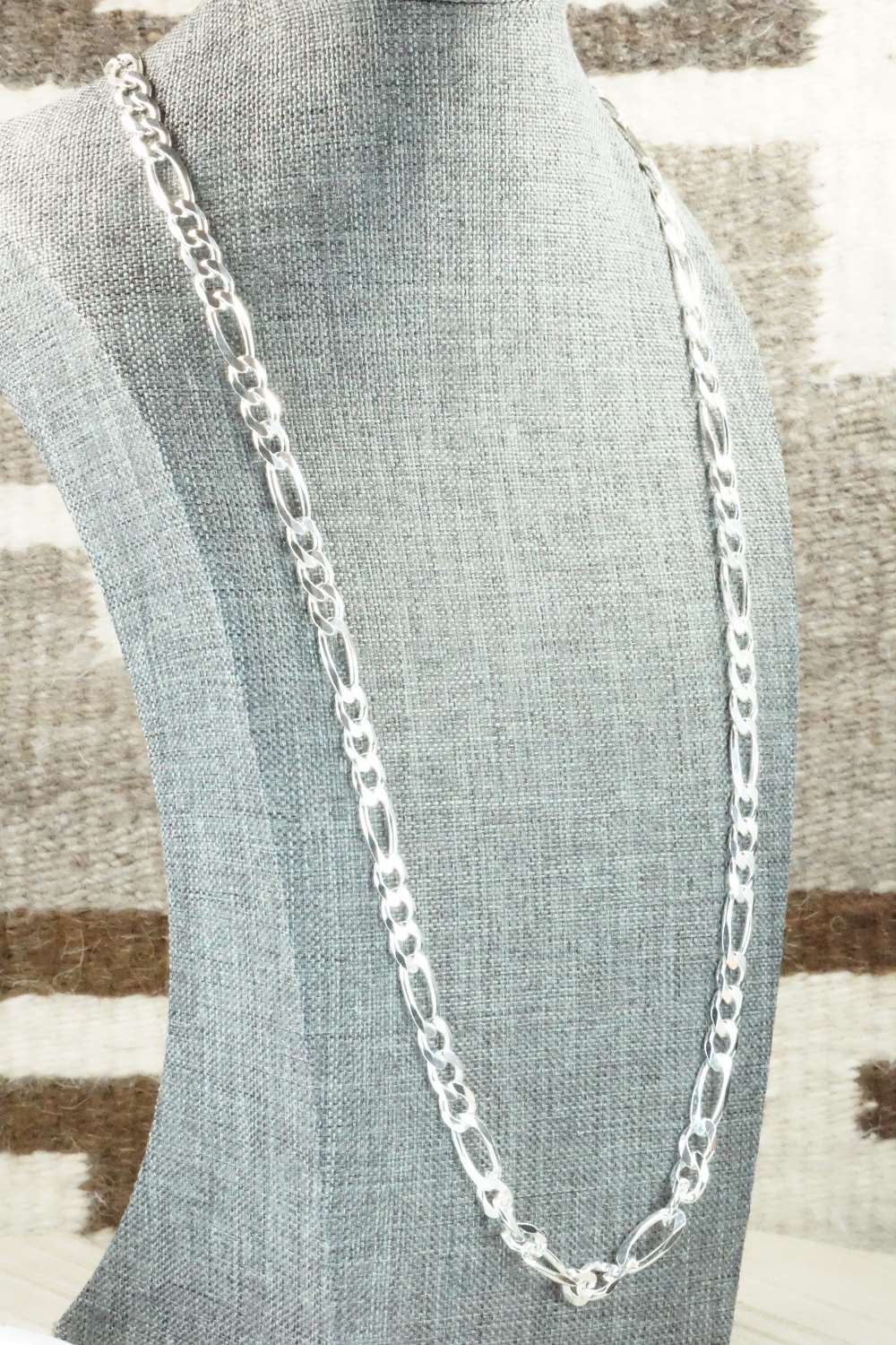 Sterling Silver Chain Necklace - Sterling Silver 30"