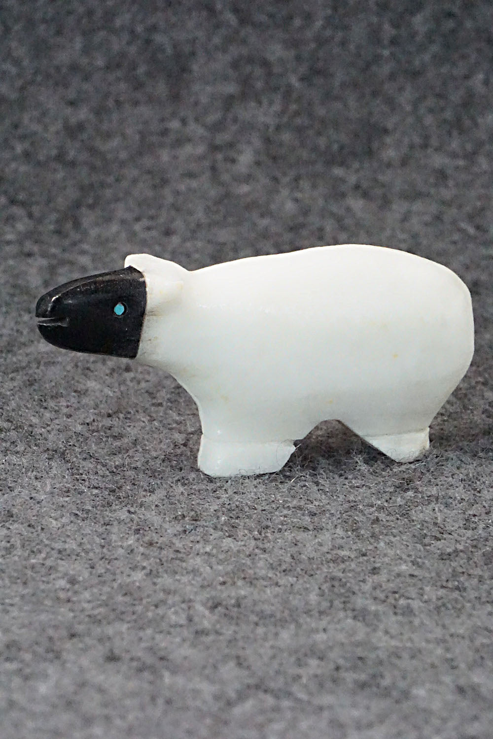 Lamb Zuni Fetish Carving - Tim Lementino