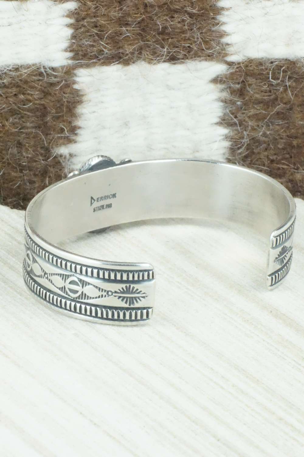 Turquoise & Sterling Silver Bracelet - Derrick Gordon