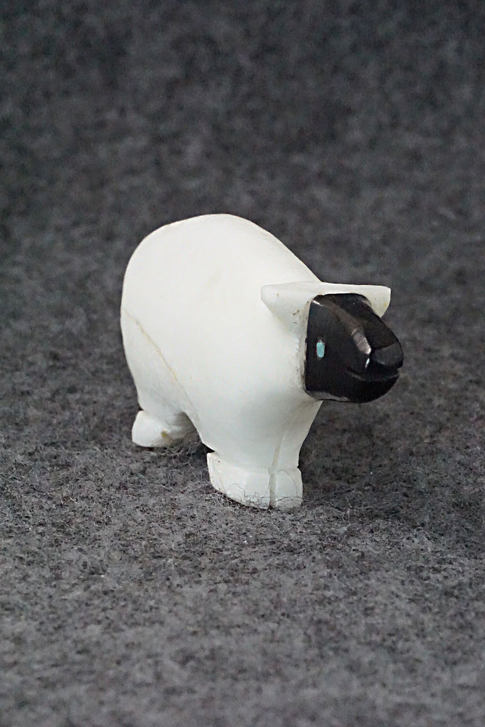 Lamb Zuni Fetish Carving - Tim Lementino