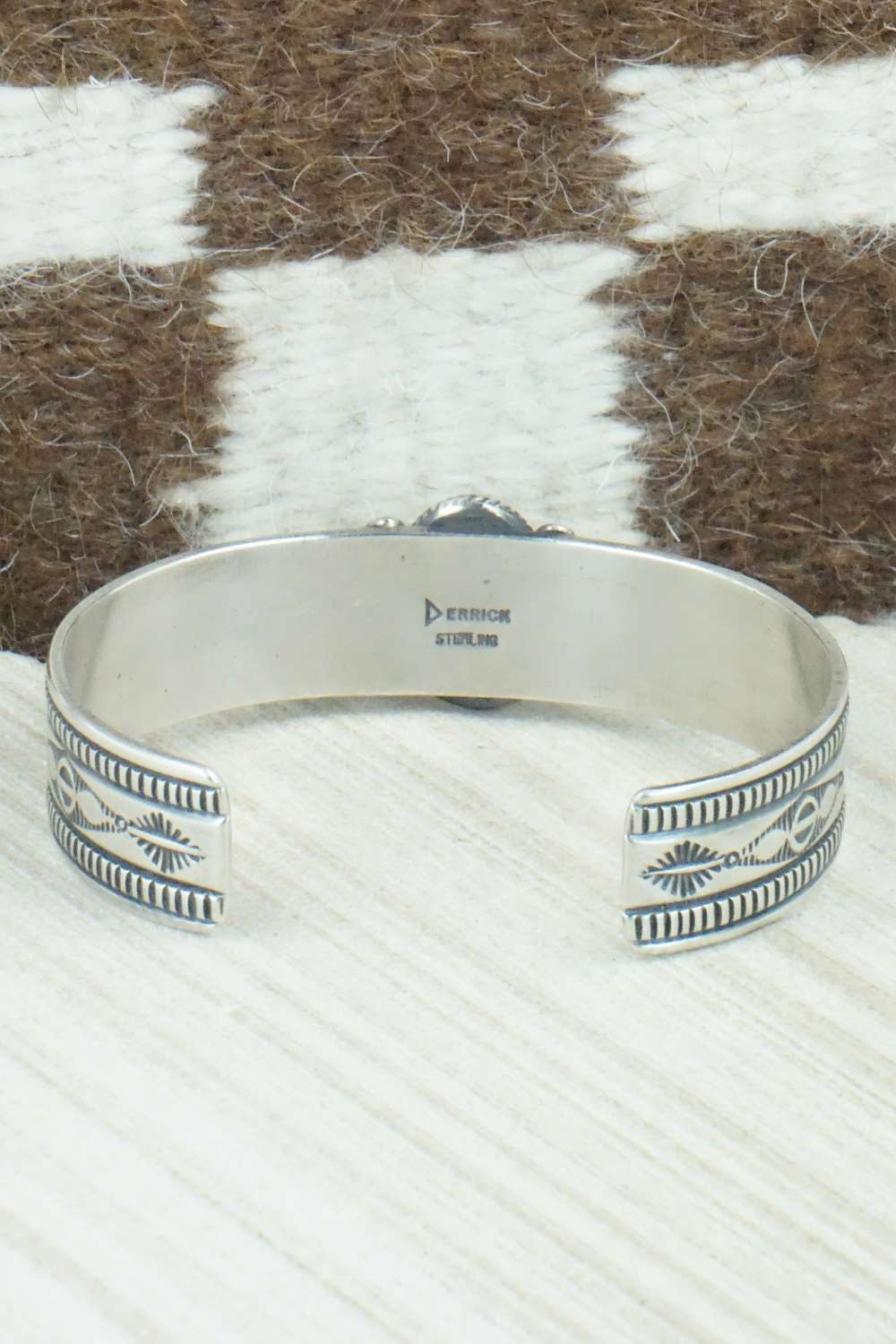 Turquoise & Sterling Silver Bracelet - Derrick Gordon