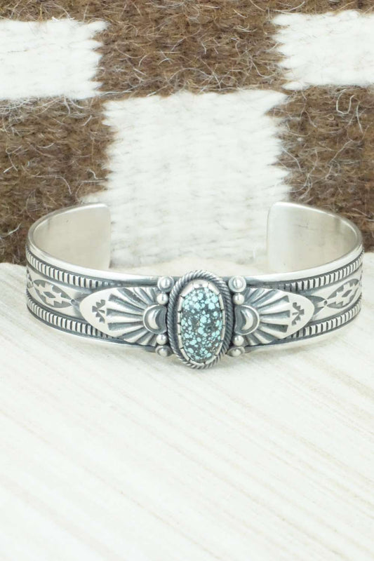 Turquoise & Sterling Silver Bracelet - Derrick Gordon