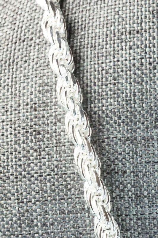 Sterling Silver Chain Necklace - Sterling Silver 20"